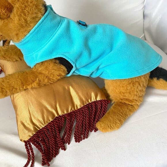 Blue Fleece Zip Up Jacket - Picture 1 of 6